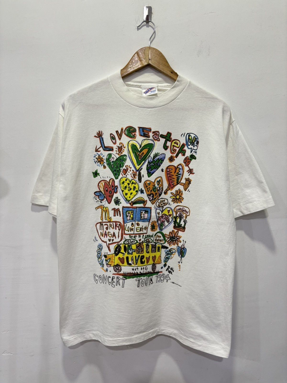 Band Tees Vintage Mariko Nagai Concert Tour 1994 Tshirt Size US L / EU 52-54 / 3 - 1 Thumbnail