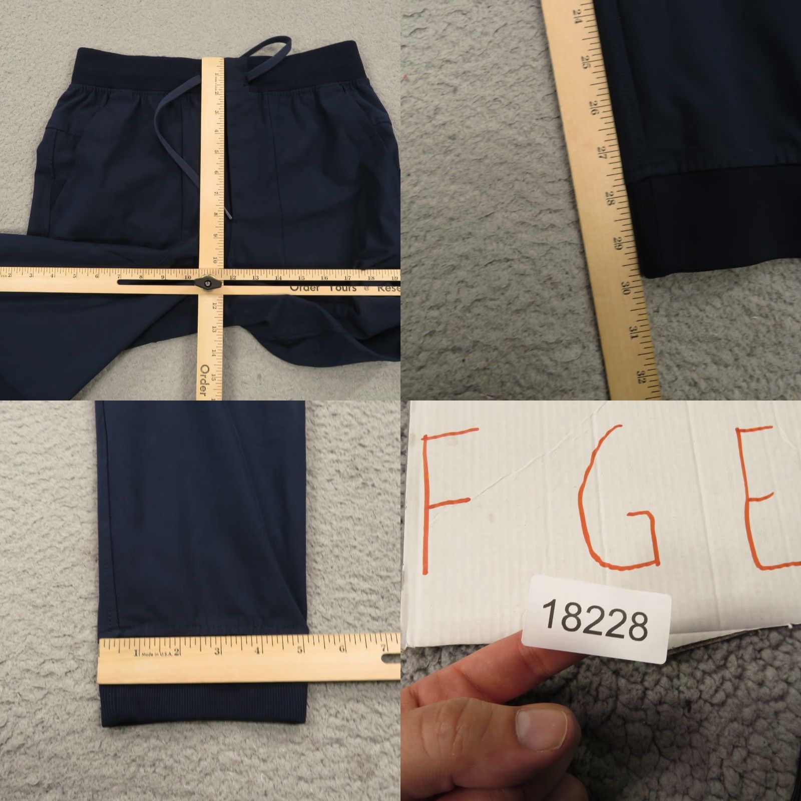 Lululemon Lululemon ABC Jogger Mens Medium Warpstreme Navy Blue Tapered Joggers Pant 30x30 Size US 30 / EU 46 - 10 Thumbnail