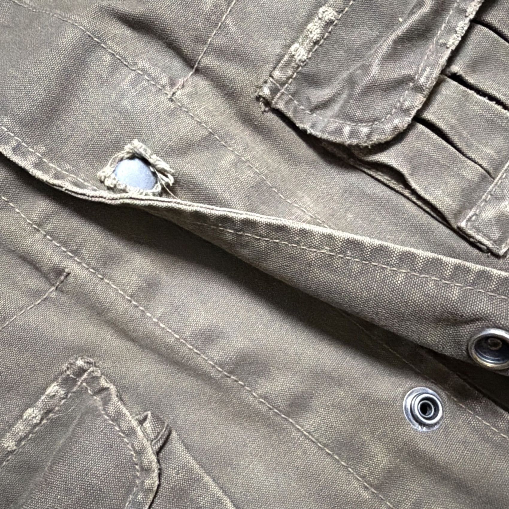 Polo Ralph Lauren VINTAGE Polo Ralph Lauren Hunting Shooting Canvas Fishing Camp Work Jacket L Mens Green 90s Outdoor Americana Game Size US L / EU 52-54 / 3 - 5 Thumbnail
