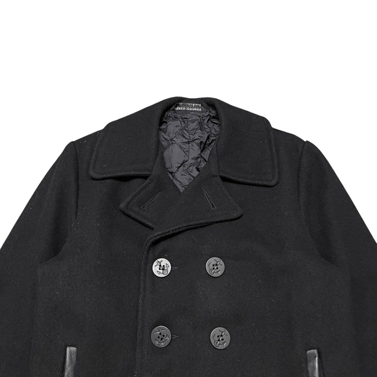 Journal Standard × Schott Schott x Journal Standard Wool Peacoat Size US S / EU 44-46 / 1 - 2 Thumbnail