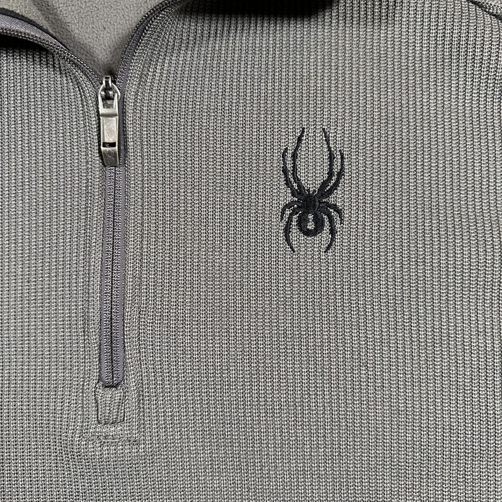 Spyder Spyder Menswear Sweater Medium Gray Half-Zip Pullover Size US XL / EU 56 / 4 - 3 Thumbnail