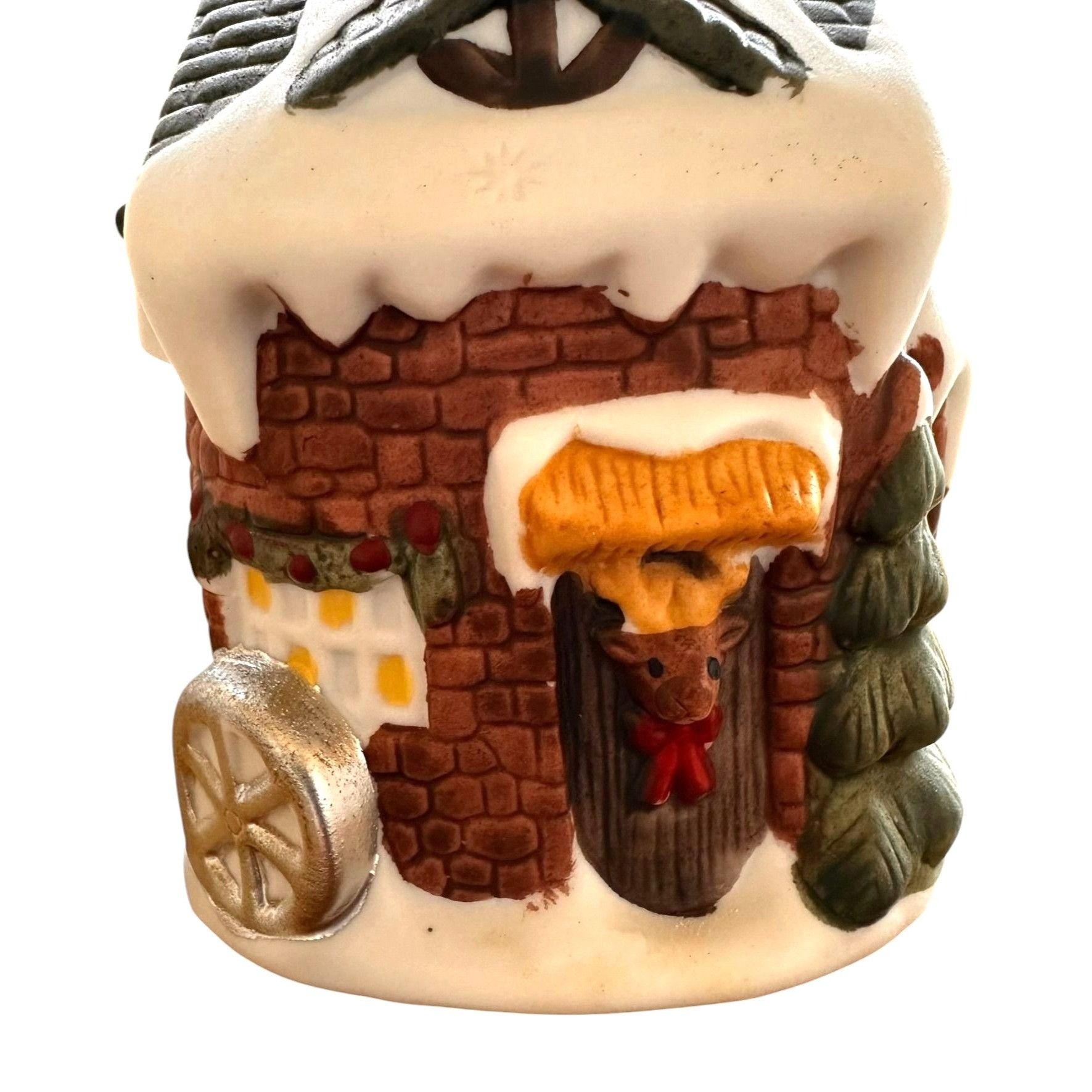 Vintage Vintage Gift Collection Hand Painted Porcelain House Dinner Size ONE SIZE - 4 Thumbnail