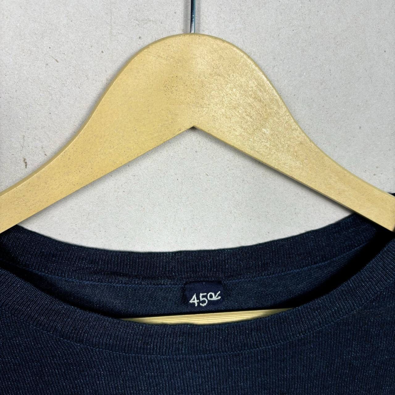 45rpm 45rpm Studio Indigo Navy Knit Tee R Logo Embroidery Size 3 Size US XS / EU 42 / 0 - 5 Thumbnail