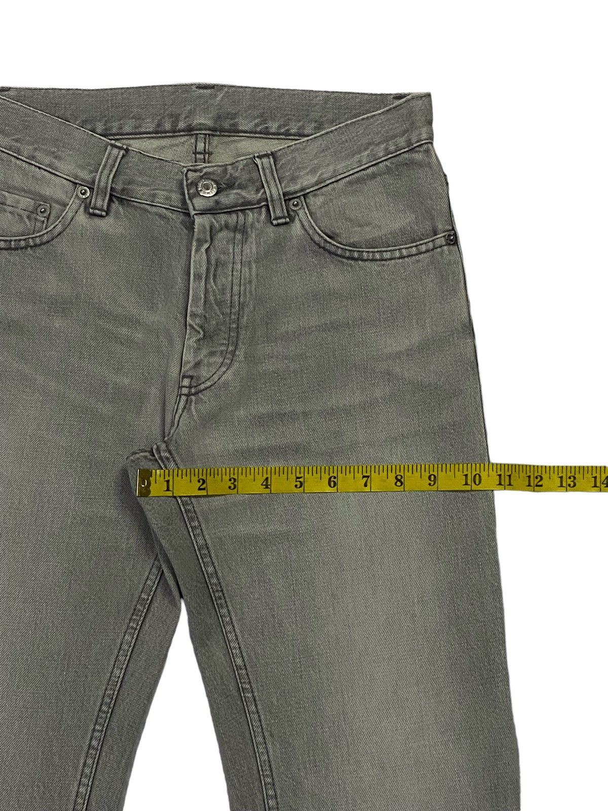 Helmut Lang Vintage Helmut Lang Raw Washed Wide Denim Pants Size US 28 / EU 44 - 8 Thumbnail