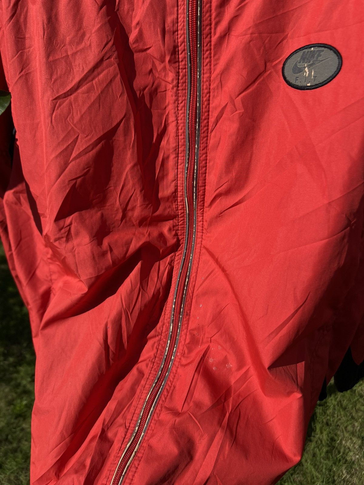 Nike × Vintage 90's NIKE FIT RARE RETRO SWOOSH LOGO Y2K GORPCORE JACKET Size US L / EU 52-54 / 3 - 3 Thumbnail