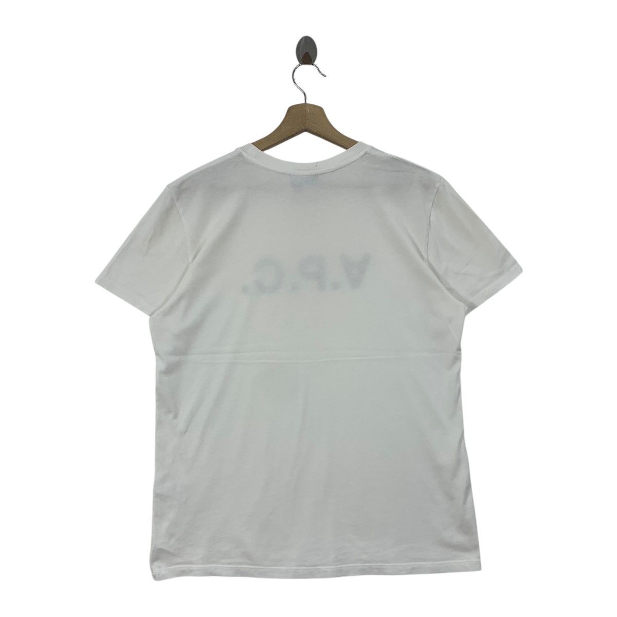 A.P.C. × Japanese Brand APC Rue madame paris small spellout embroidery pocket tee Size US M / EU 48-50 / 2 - 4 Thumbnail