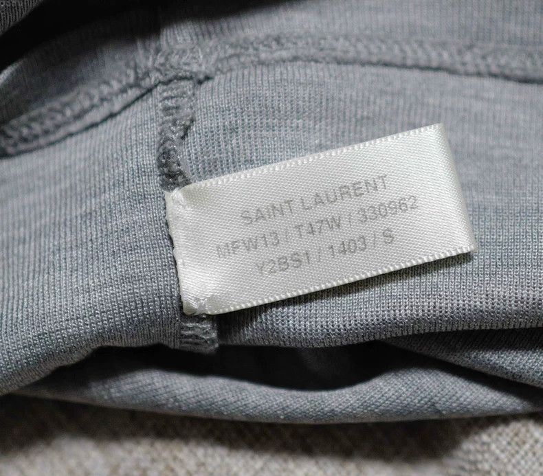 Saint Laurent Paris Saint Laurent Paris Stone washed mulberry silk chain pocke Size S / US 4 / IT 40 - 5 Thumbnail