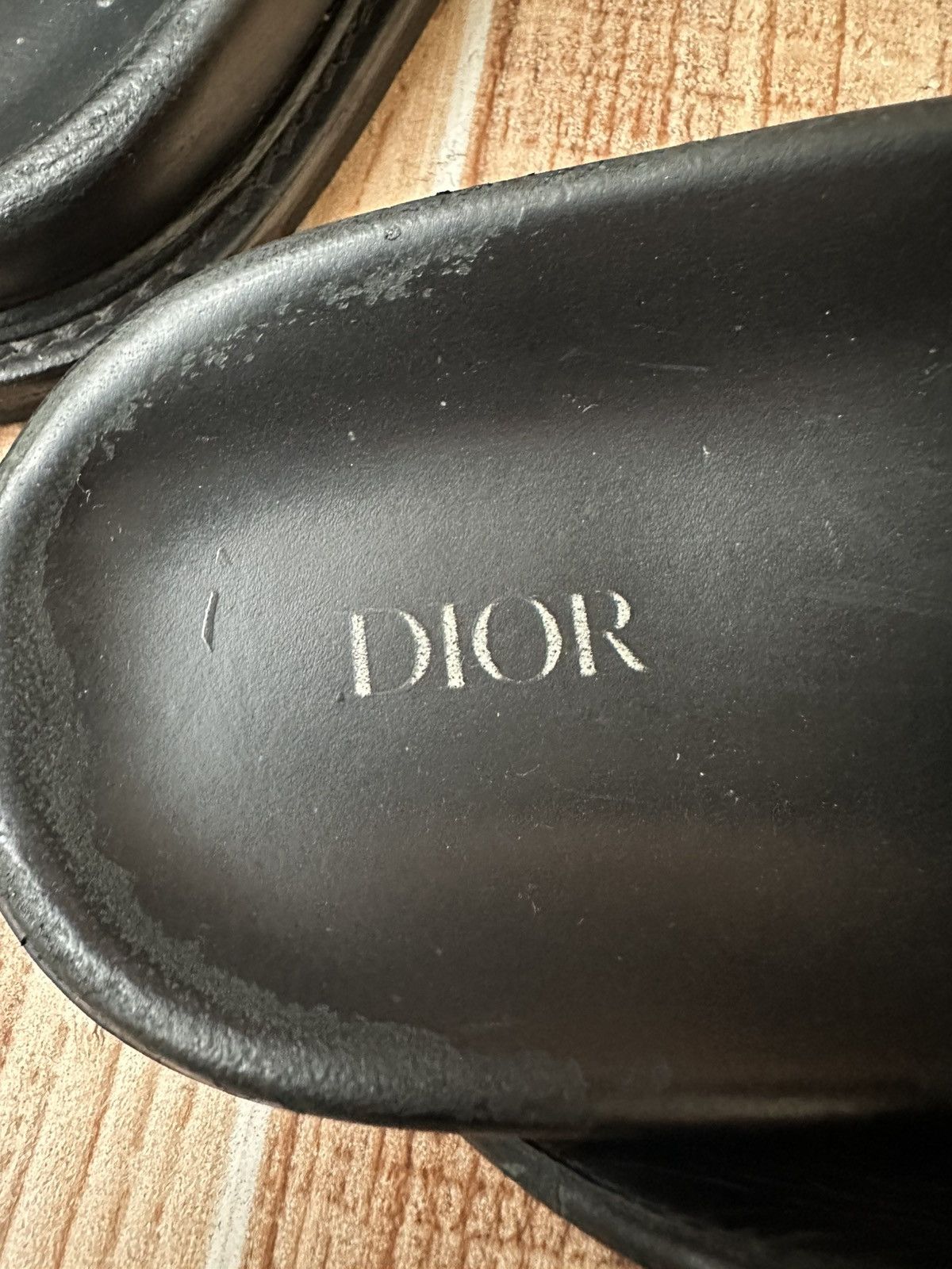 Dior DIOR Aqua Oblique Jacquard Sandals Beige Black Size US 8 / EU 41 - 19 Thumbnail