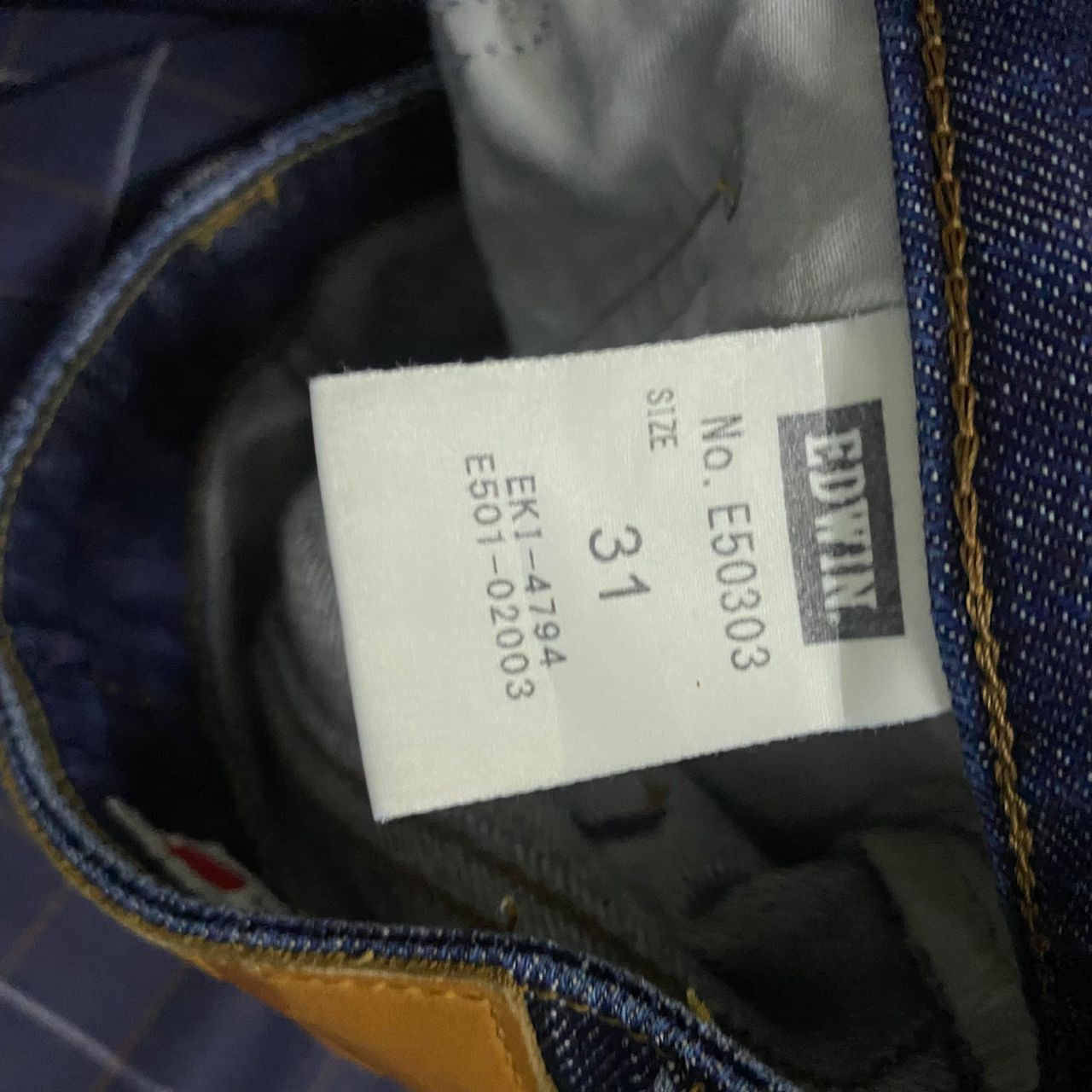 Edwin 💥Best Offer💥 Edwin 503 Tokyo Distressed Japan Denim Size US 32 / EU 48 - 12 Thumbnail