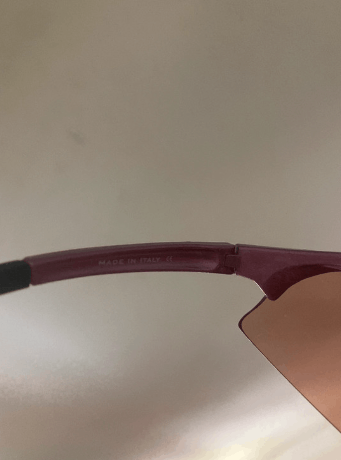 Prada PRADA Sunglasses SPS 03 Sport Red Tab Shield Mask Symbole Size ONE SIZE - 4 Thumbnail