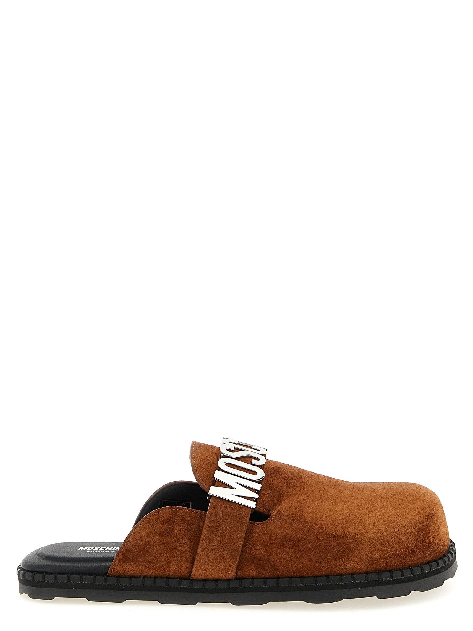 Moschino Suede sabots Size US 7 / IT 37 - 1 Thumbnail