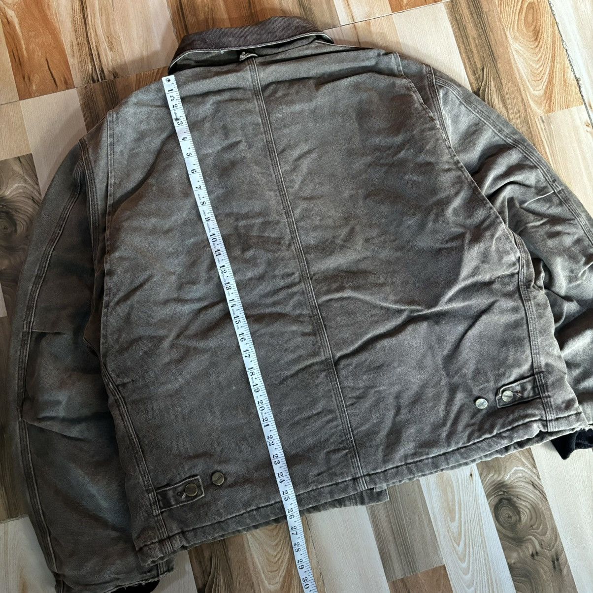 Carhartt Rare💥Vintage 00s Faded Carhartt Arctic Jacket J22 CHT Size US L / EU 52-54 / 3 - 9 Thumbnail