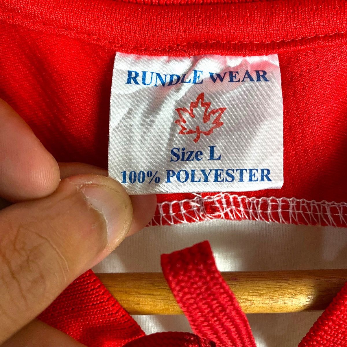 Vintage VINTAGE CANADA HOCKEY JERSEY Size US L / EU 52-54 / 3 - 9 Thumbnail