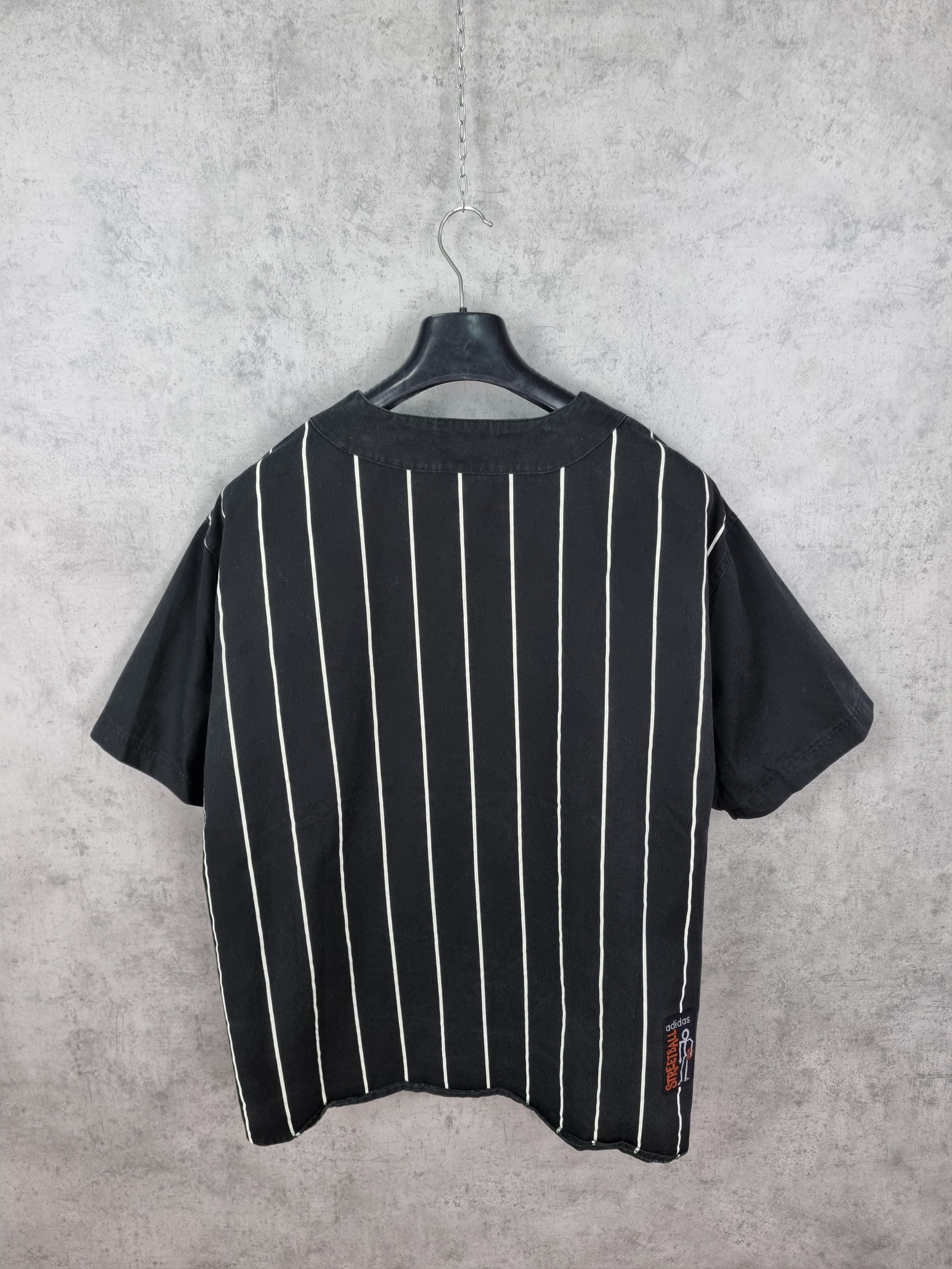 Adidas × Vintage Adidas Streetball Spellout Big Logo Basketball Jersey Size US L / EU 52-54 / 3 - 3 Thumbnail