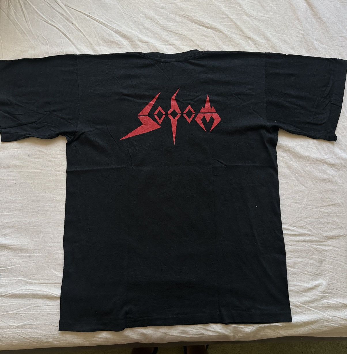 Band Tees Sodom Agent Orange 1988 vintage hungarian bootleg t-shirt Size US XL / EU 56 / 4 - 2 Thumbnail