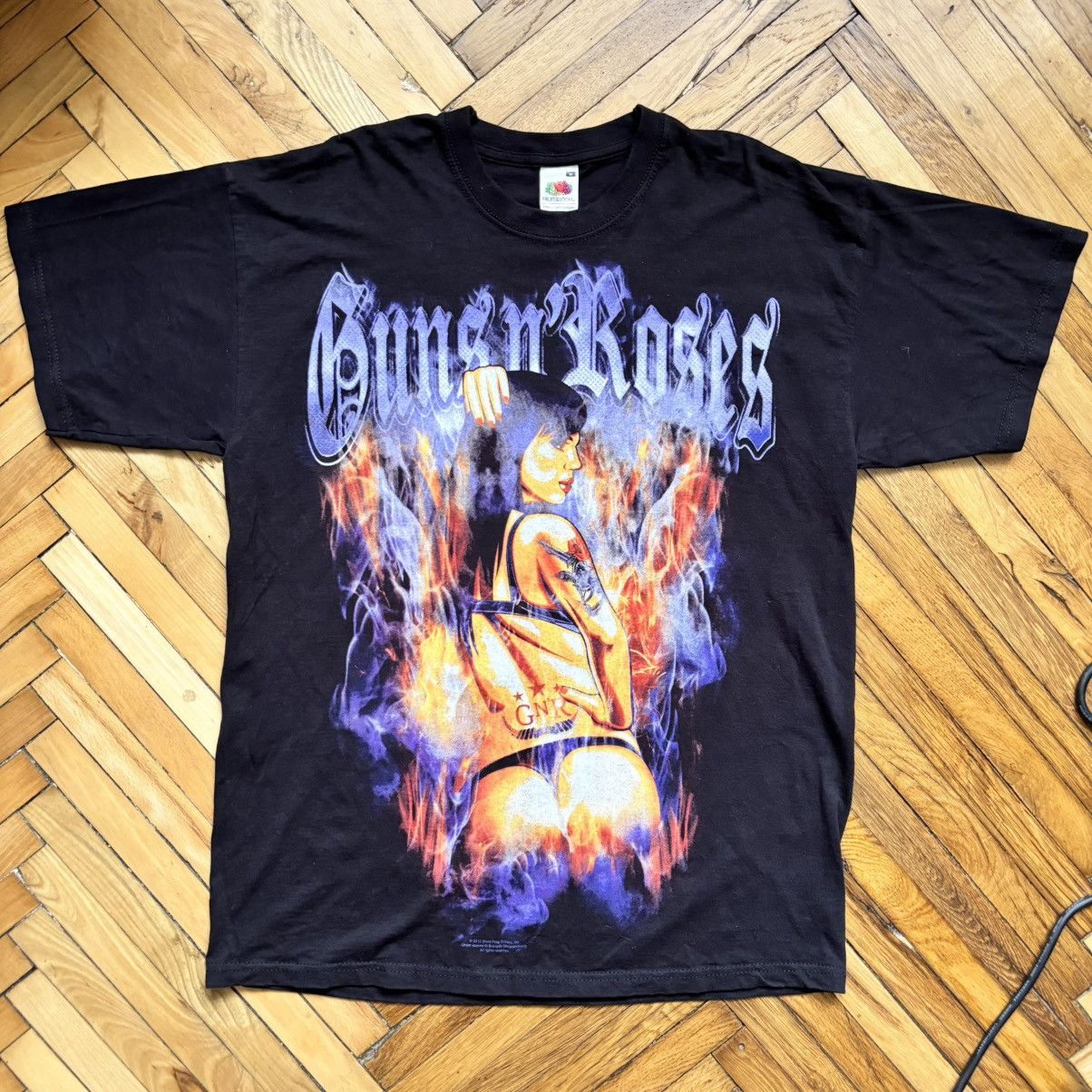 Hysteric Glamour Vintage Guns N Roses 2012 Tour Collectible T-Shirt Punk Y2K Size US M / EU 48-50 / 2 - 1 Thumbnail