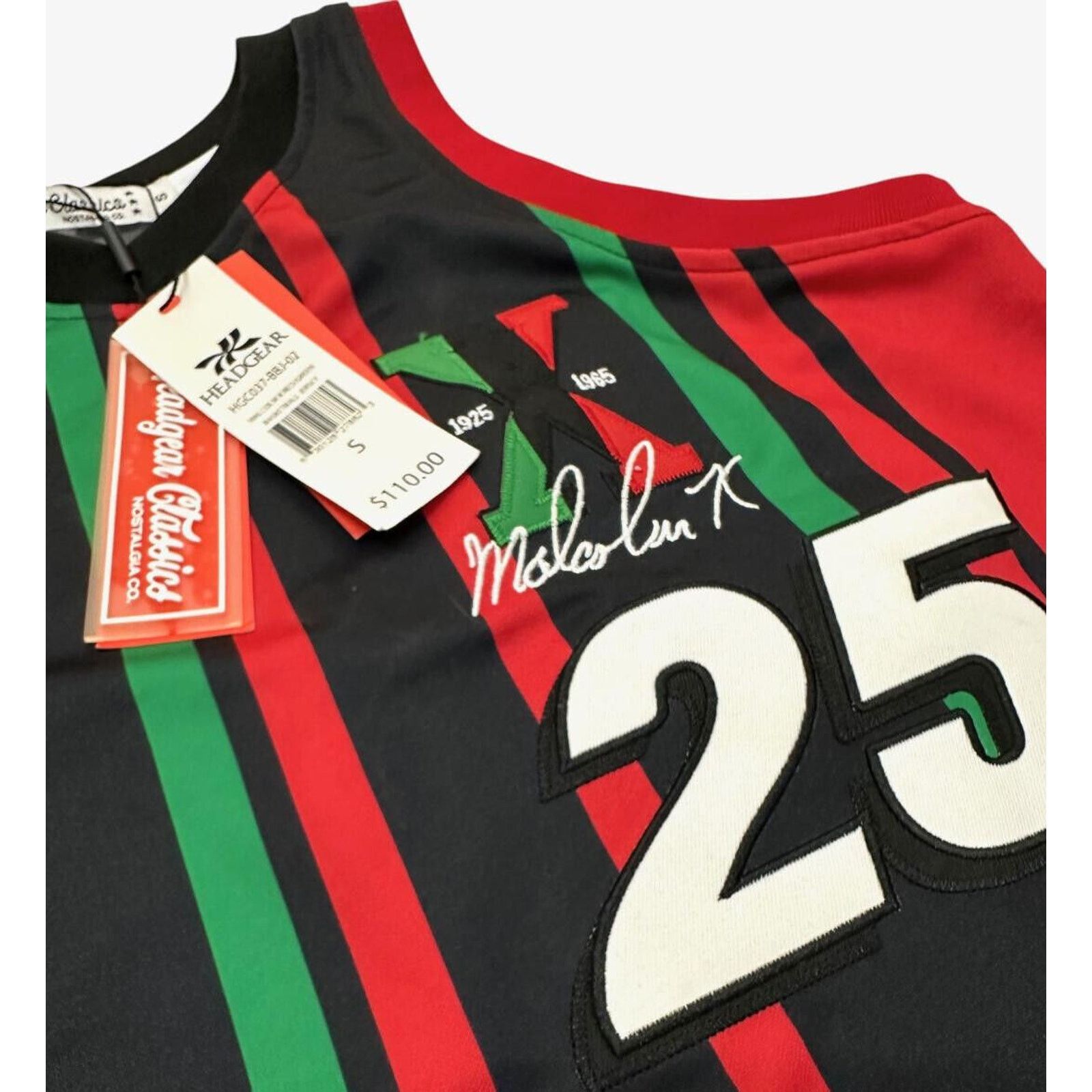 Other Malcolm X Headgear Classics Embroidered Basketball Jersey Size US S / EU 44-46 / 1 - 4 Thumbnail
