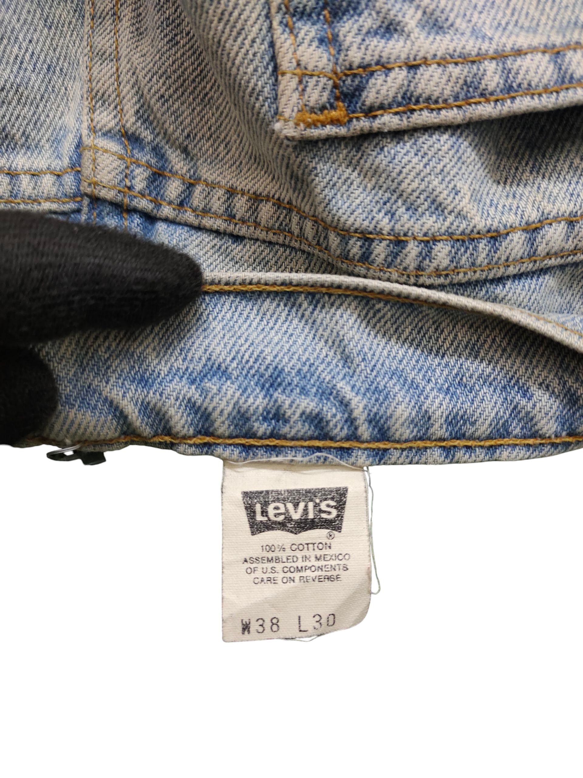 Levi's Vintage 90s Levis 505 Patina Rusty Faded Denim Jeans Size US 38 / EU 54 - 5 Thumbnail