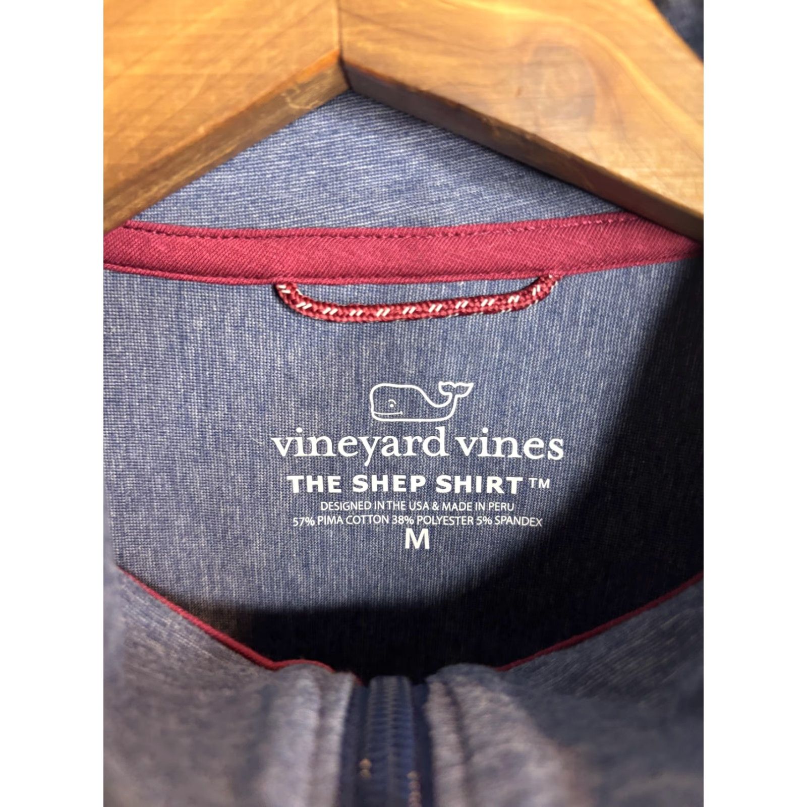 Vineyard Vines VINEYARD VINES Shep Shirt Sweatshirt Mens M Blue 1/4 Zip Pullover Logo Size US M / EU 48-50 / 2 - 3 Thumbnail