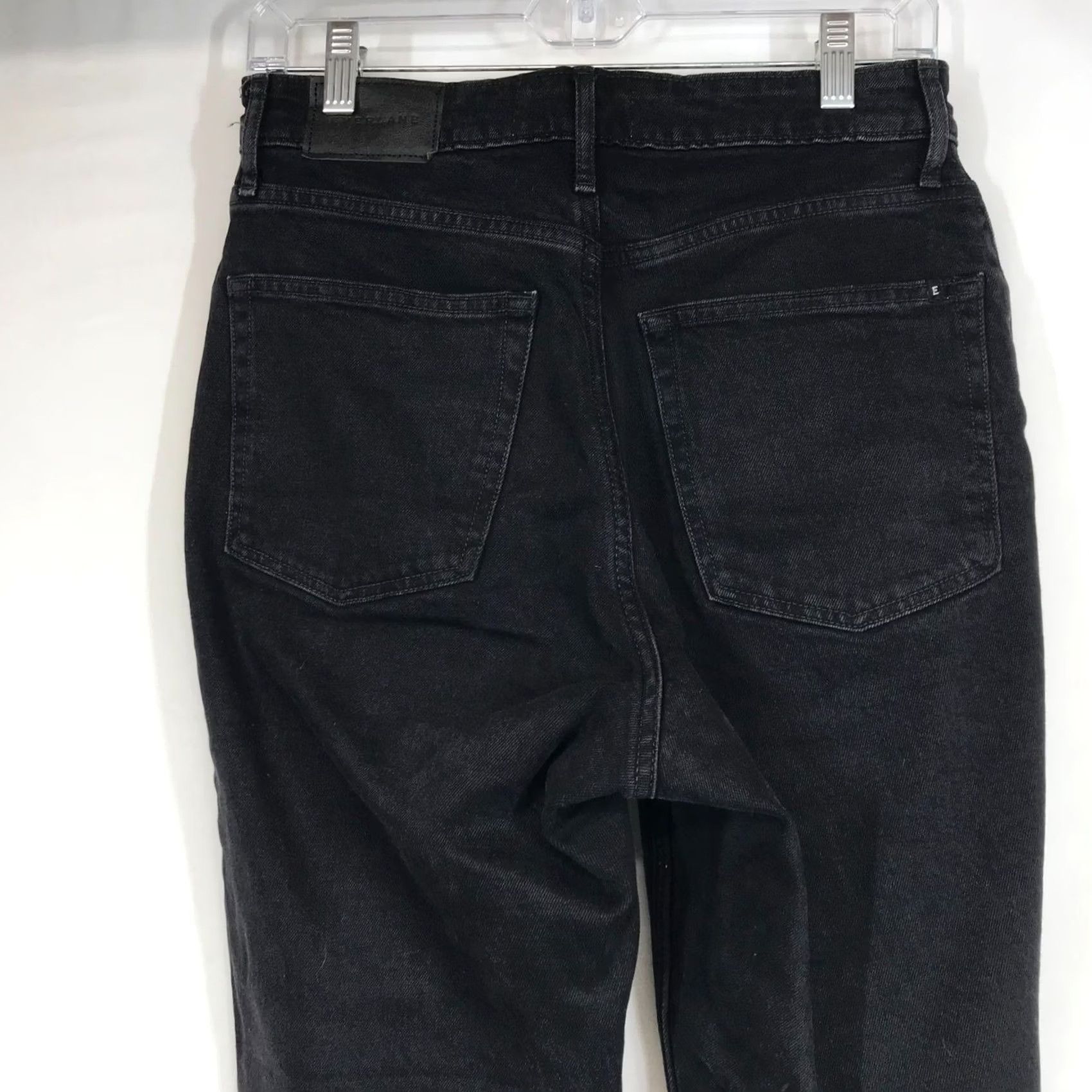 Everlane Everlane Womens 28 Black Organic Cotton The Curvy Cheeky Jeans Size 28" / US 6 / IT 42 - 6 Thumbnail