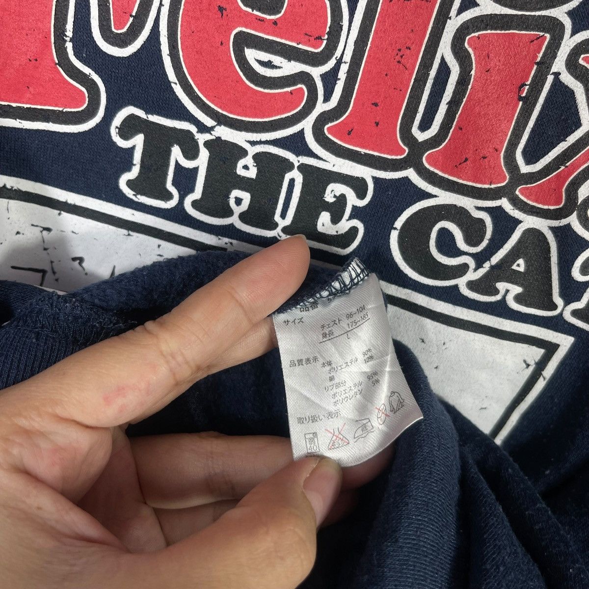 Vintage Felix The Cat Cartoon Crewneck Sweatshirt Navy Blue Comic Size US L / EU 52-54 / 3 - 6 Thumbnail
