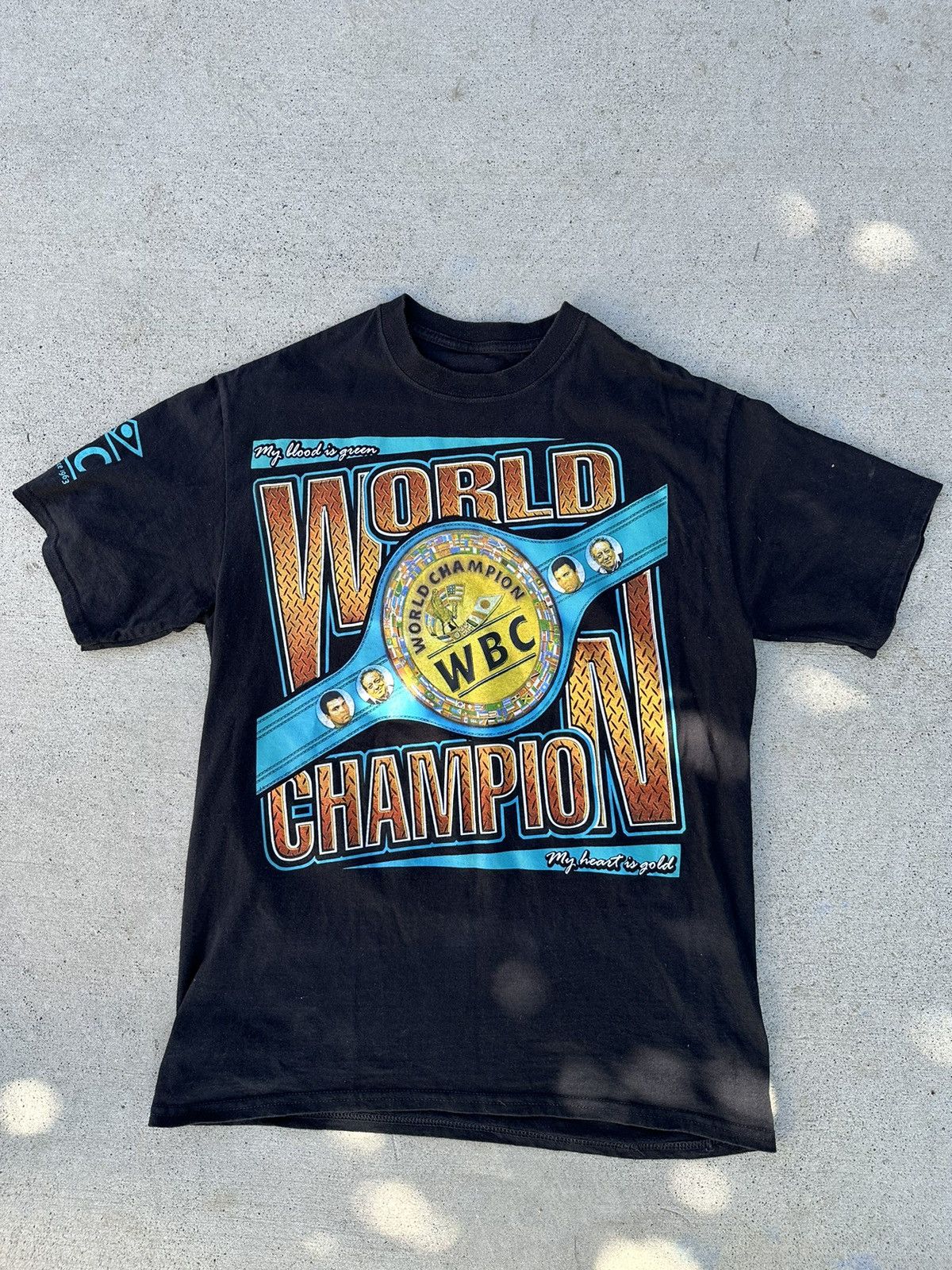 Vintage Vintage Boxing Tshirt Size US L / EU 52-54 / 3 - 1 Thumbnail