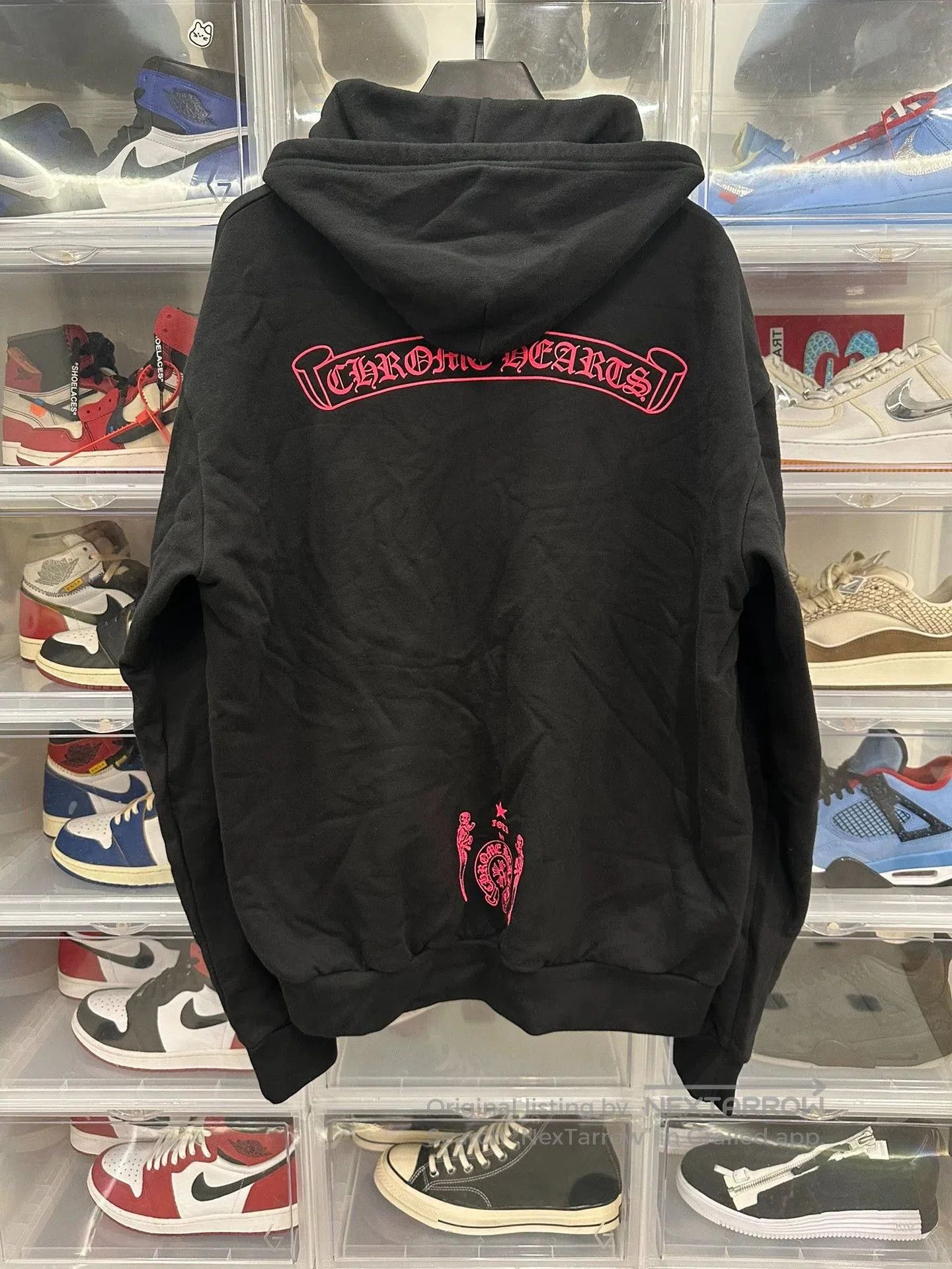 Chrome Hearts Chrome Hearts Black Pink Skull Zip Hoodie. Size US L / EU 52-54 / 3 - 3 Thumbnail