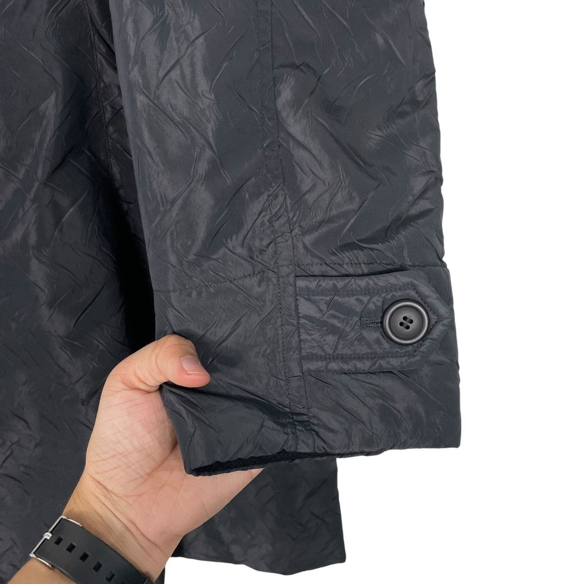 Issey Miyake Vintage Windcoat Issey Miyake Overcoat Size US L / EU 52-54 / 3 - 13 Thumbnail