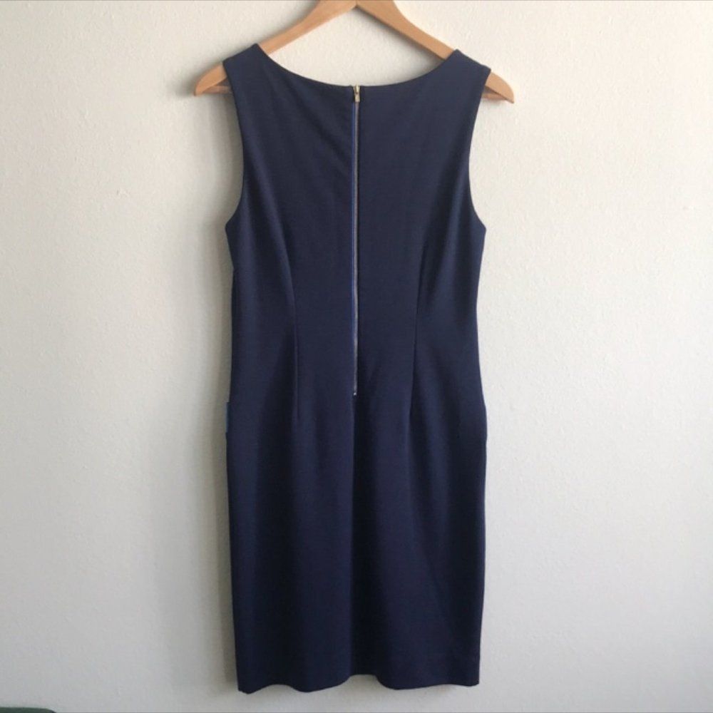 Lilly Pulitzer Lilly Pulitzer Allaine Blue Sheath Dress Size S Small Size S / US 4 / IT 40 - 3 Thumbnail