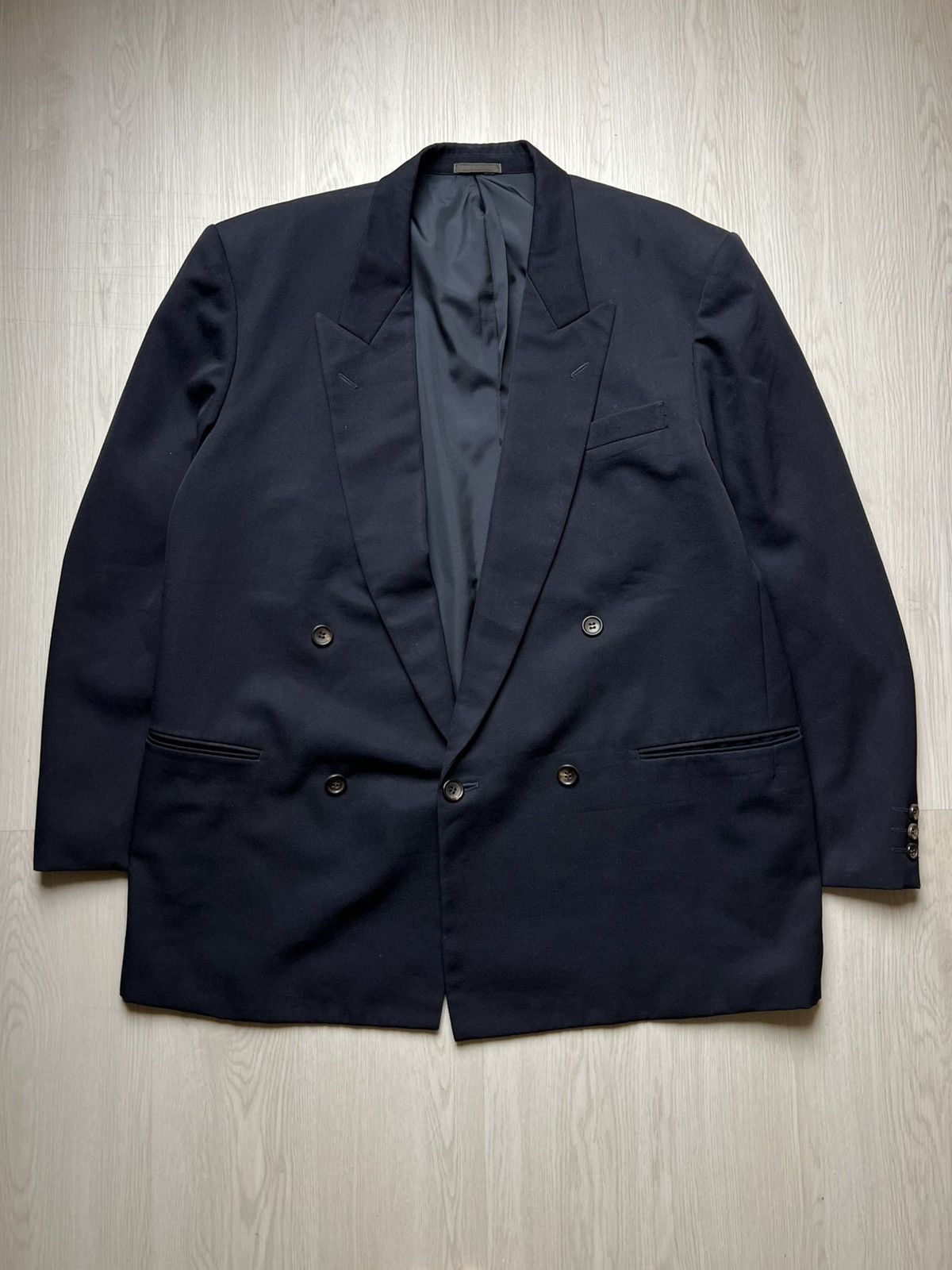 Comme des Garcons Homme Plus Aw1992 Vintage Comme Des Garcons Homme Blazer Jacket Size US L / EU 52-54 / 3 - 1 Thumbnail