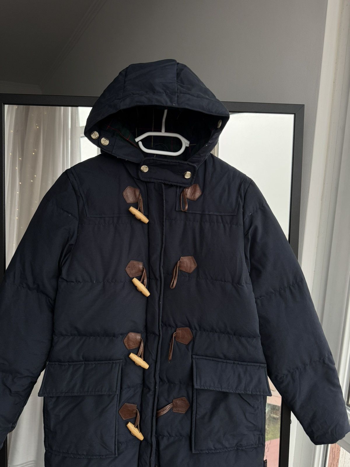 Penfield Penfield Men’s Navy Down Duffle Coat Hooded 60/40 Jacket Size US S / EU 44-46 / 1 - 5 Thumbnail