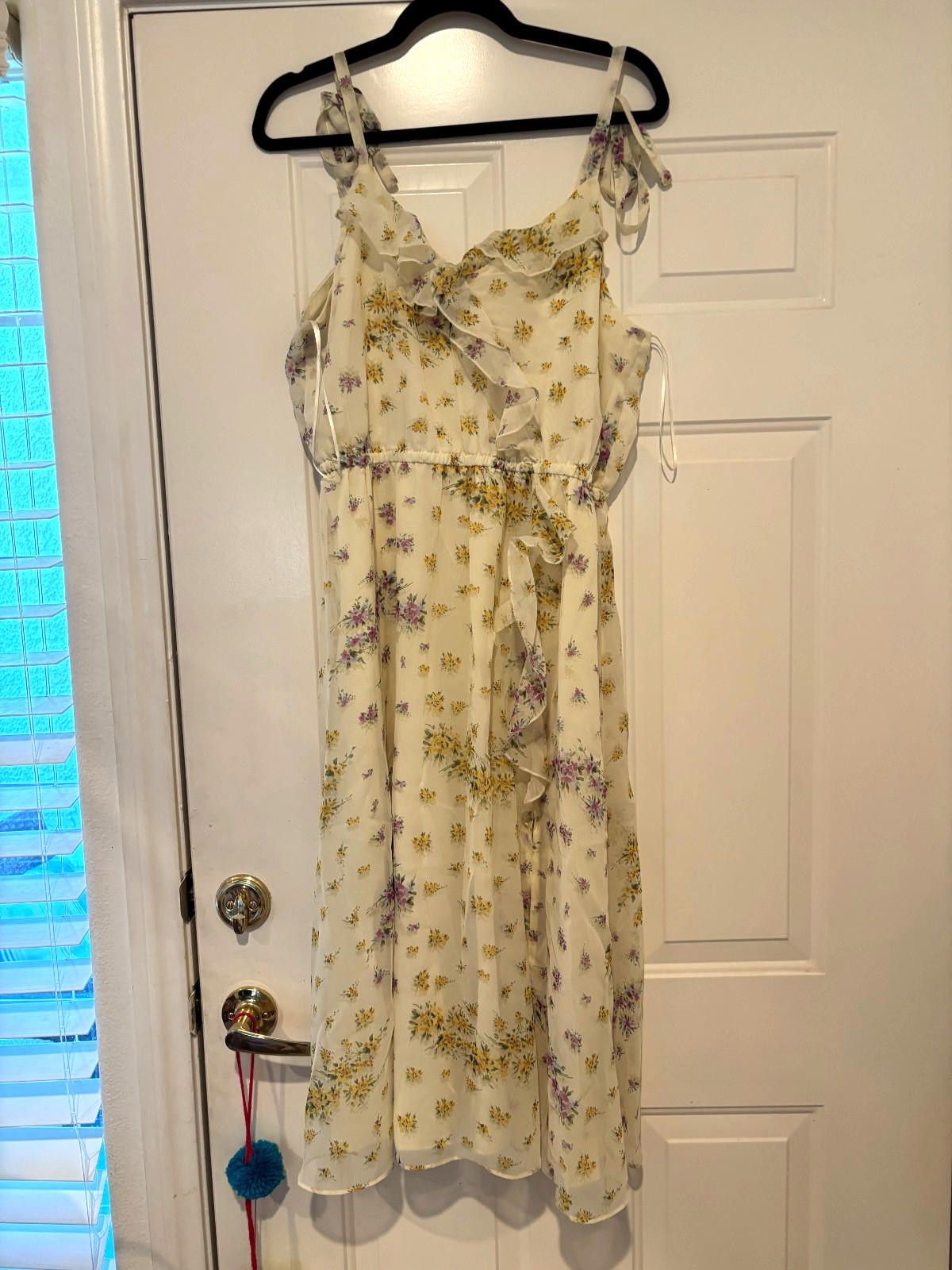 Steve Madden Women's Steve Madden sundress size L cream color #71 Size L / US 10 / IT 46 - 2 Thumbnail