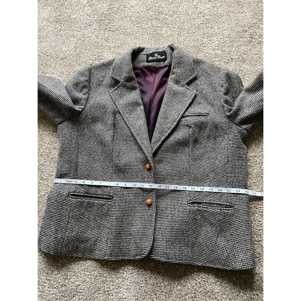 Other BEAU BREM Vintage WOMENS BLAZER Jacket Long Sleeve Button SI Size M / US 6-8 / IT 42-44 - 9 Thumbnail
