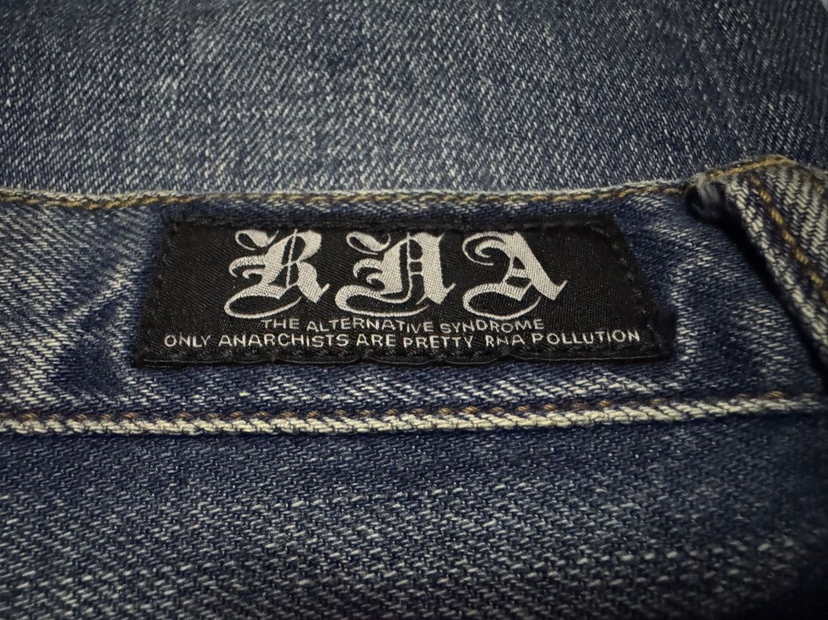 Japanese Brand RNA Inc. Seditionaries Japanese Designer Double Waist Jeans Size US 32 / EU 48 - 4 Thumbnail