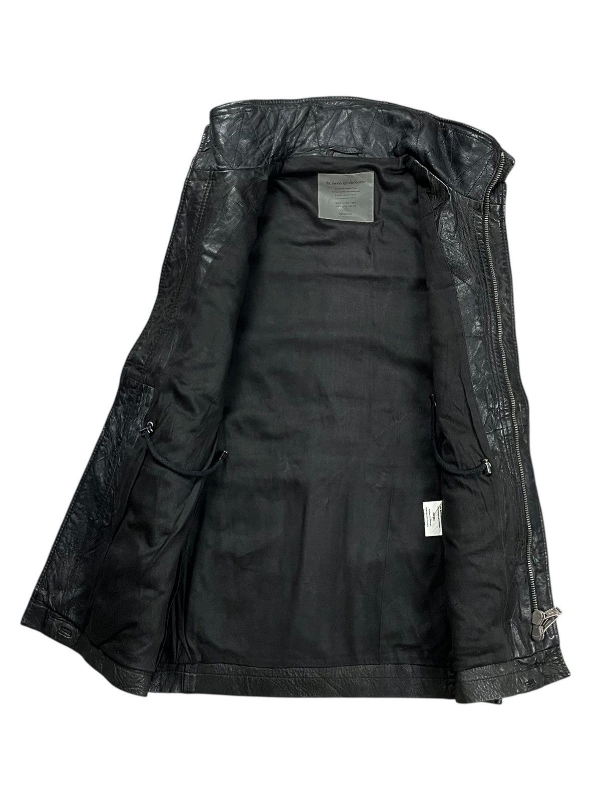 Ekam 2000s The Moon Age Devilment - Vkei Style Leather Jacket Size US M / EU 48-50 / 2 - 2 Thumbnail