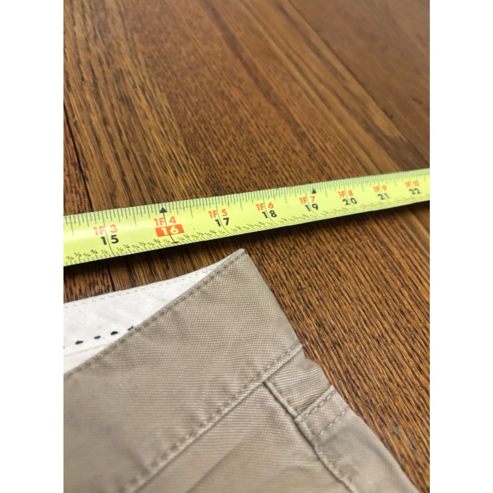 Polo Ralph Lauren VINTAGE Polo Ralph Lauren Flat Front Khaki Classic Fit Pants 34x32 Mens Beige Cotton 34 Khakis Pants Regular Men Size US S / EU 44-46 / 1 - 2 Thumbnail