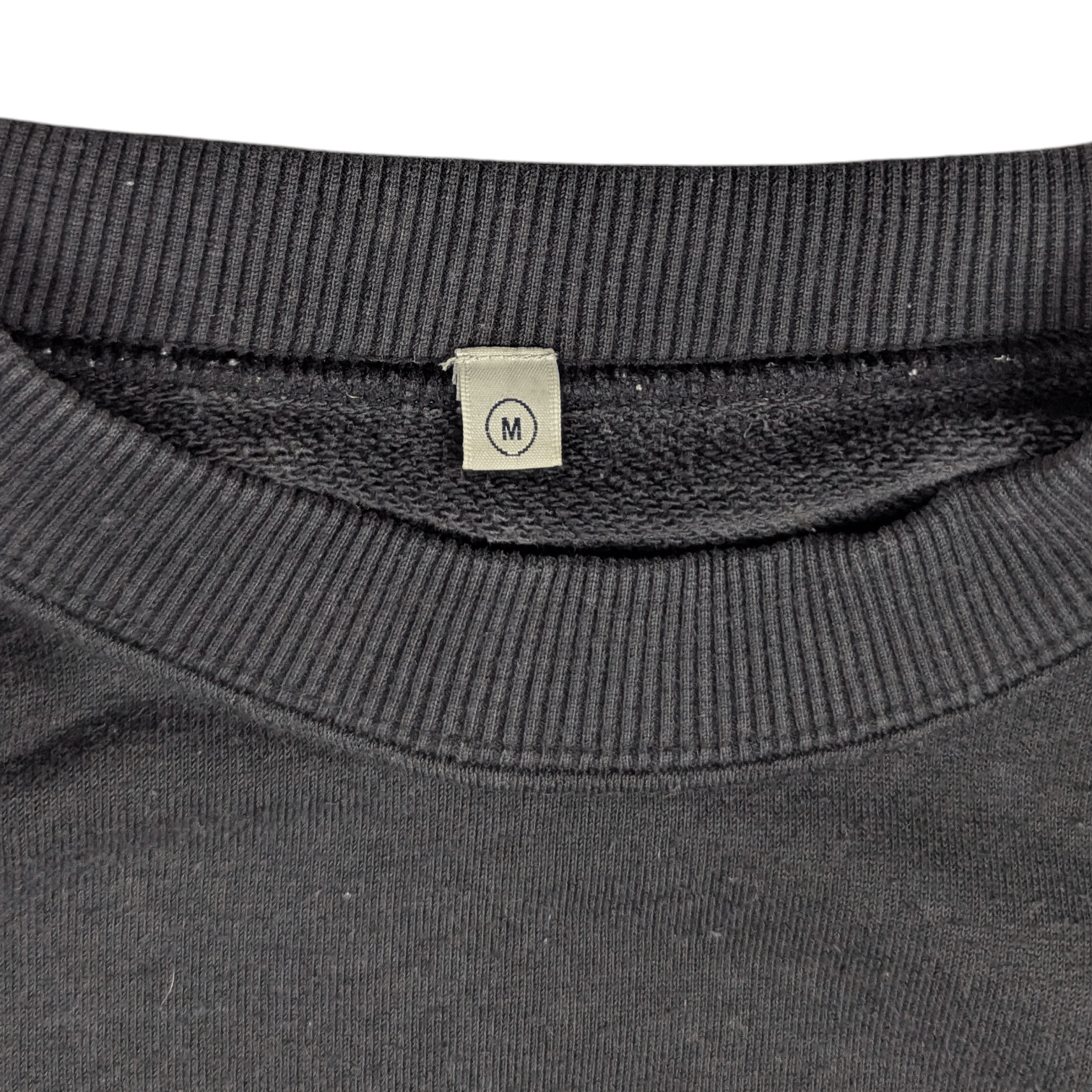 Uniqlo Vintage 90's UNIQLO Black Plain Sweatshirts Jumper Size US M / EU 48-50 / 2 - 7 Thumbnail