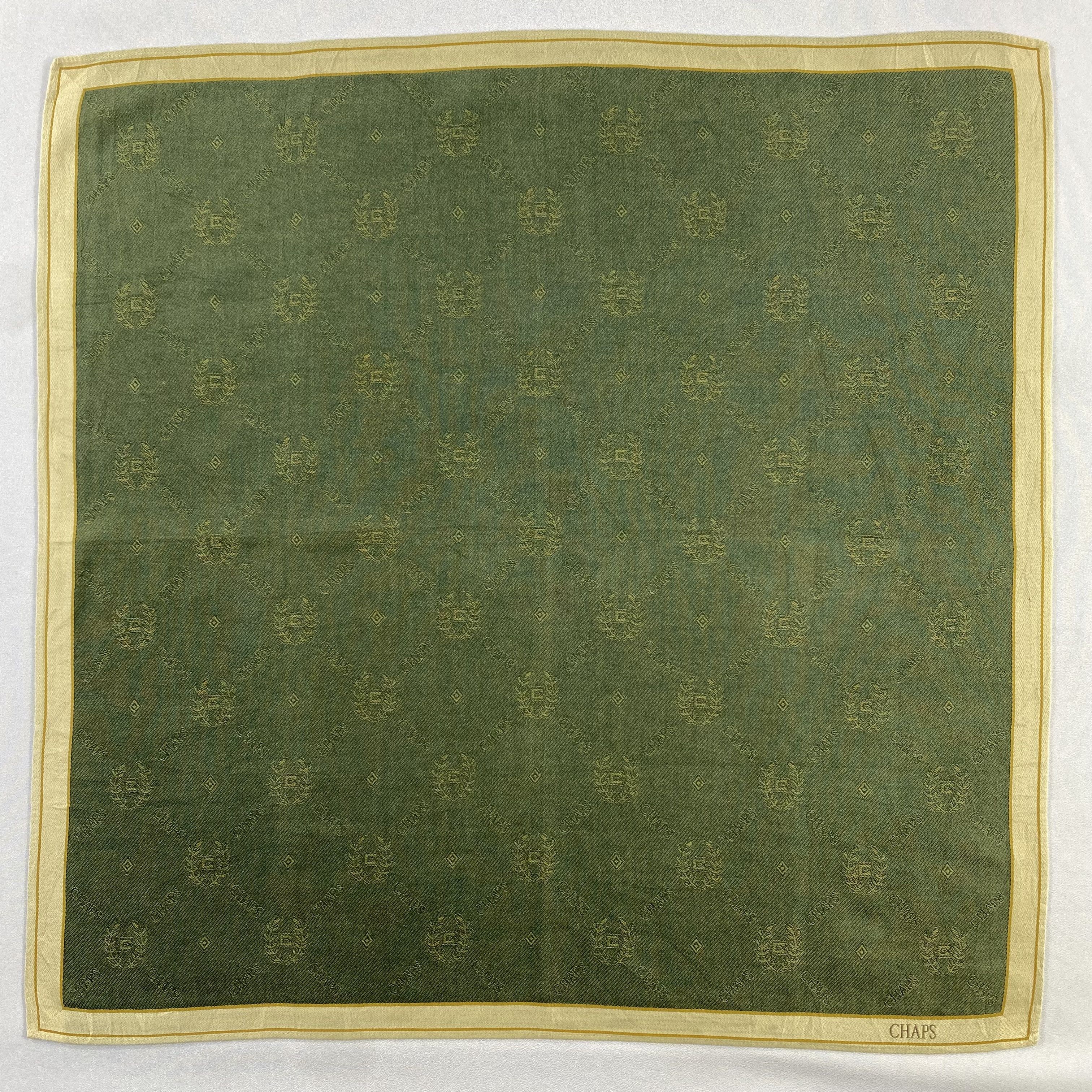 Chaps × Vintage Chaps Bandana/ Handkerchief / Neckerchief-P1477 Size ONE SIZE - 1 Thumbnail