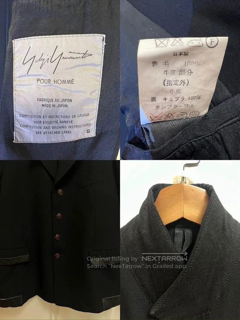 Yohji Yamamoto Yohji Yamamoto 91AW Patchwork Jacket. Size US S / EU 44-46 / 1 - 9 Thumbnail