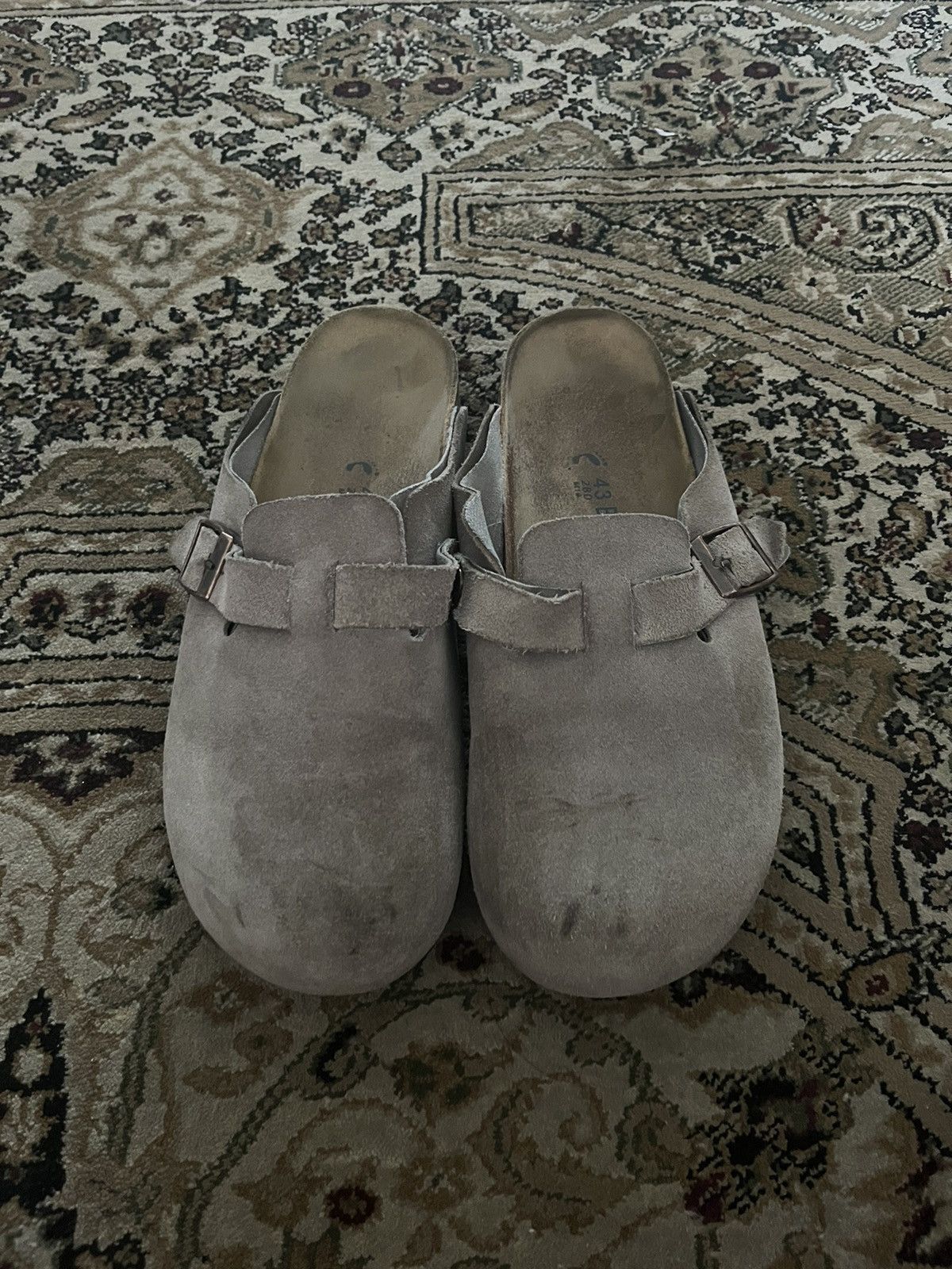 Birkenstock × Vintage Birkenstock Boston Soft Footbed Size US 8 / EU 41 - 1 Thumbnail