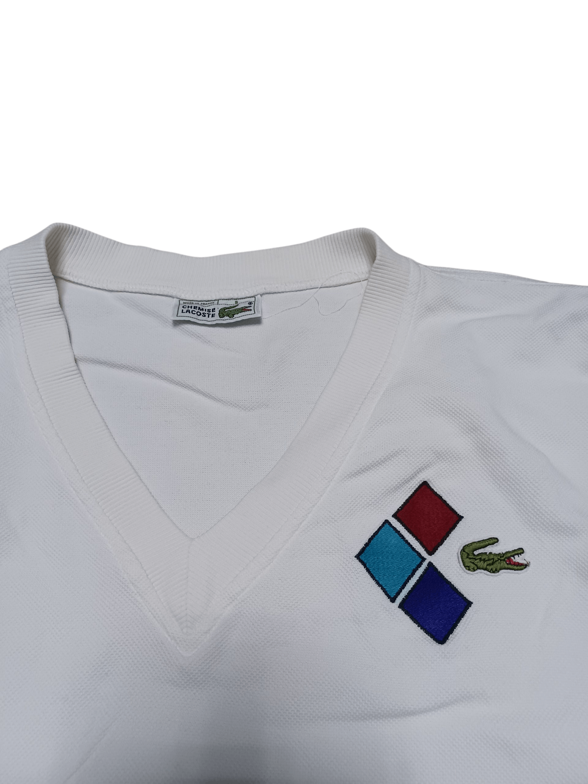 Lacoste LACOSTE VINTAGE MADE IN FRANCE OLDMONEY LUXURY VEST Size US L / EU 52-54 / 3 - 2 Thumbnail