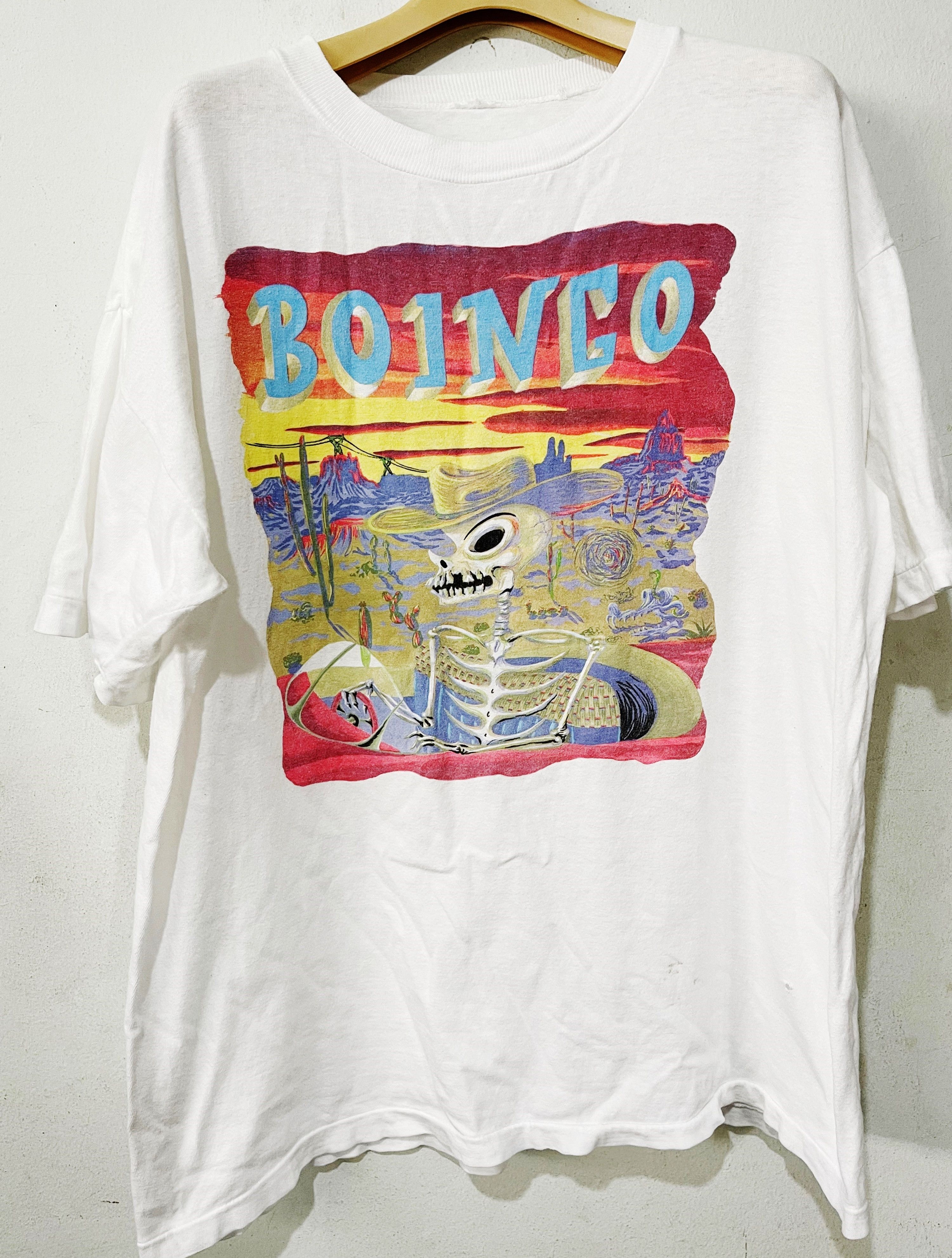 Band Tees × Vintage Vintage 1989 Boingo Oingo Alive Shirt Size US XL / EU 56 / 4 - 1 Thumbnail