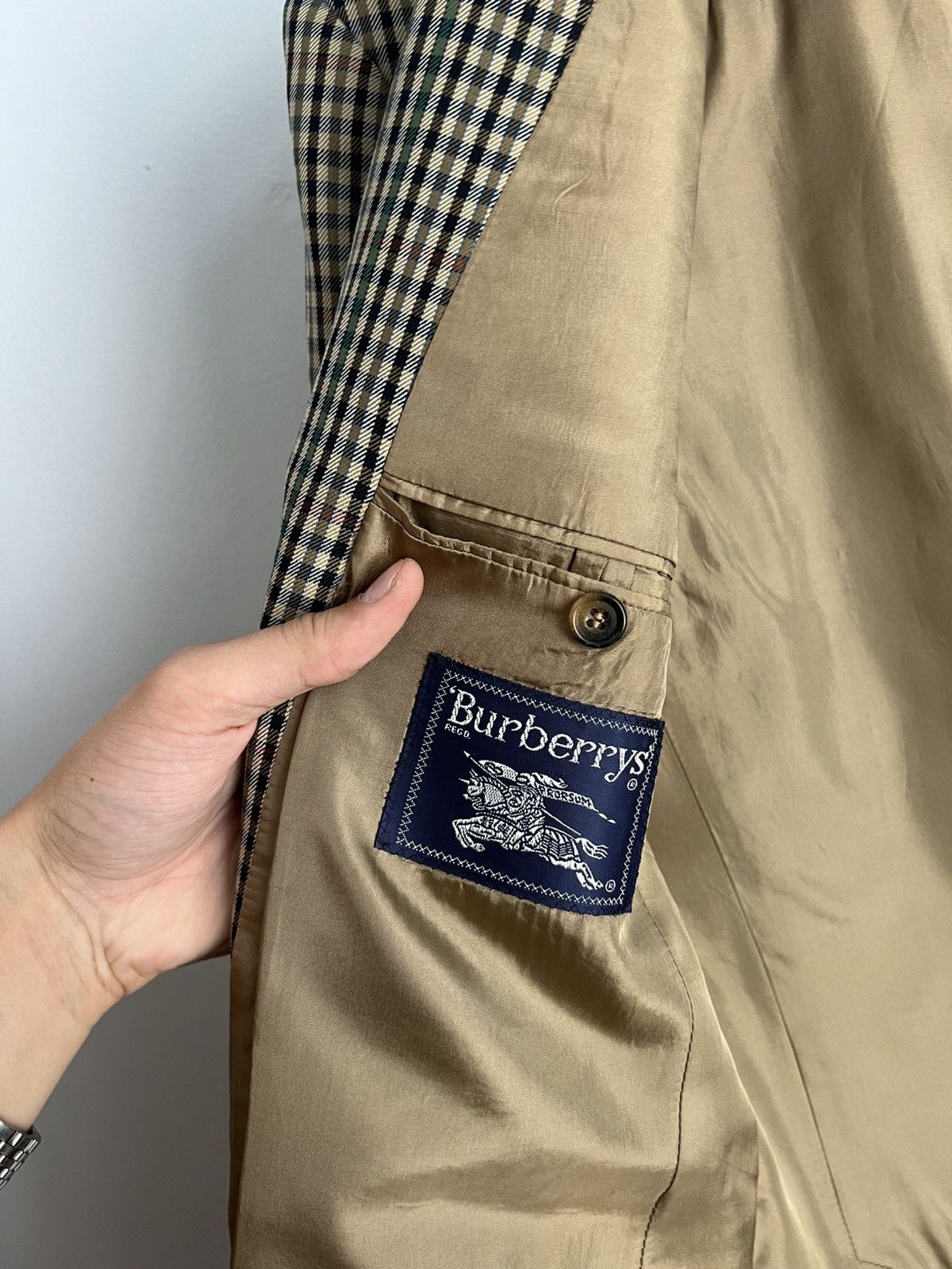 Burberry Burberry Blazer Jacket Size 50R - 5 Thumbnail