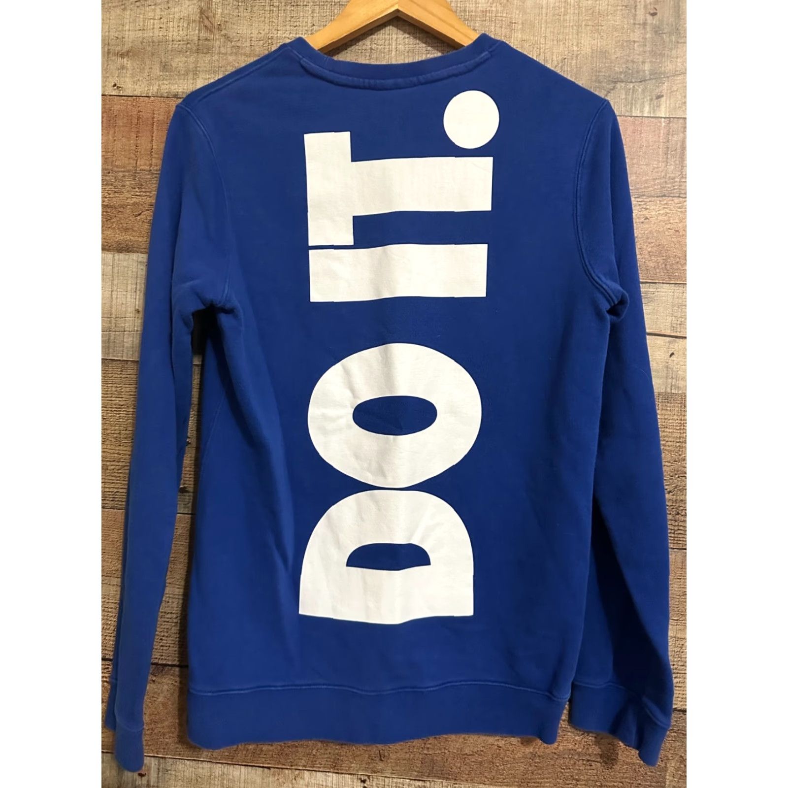 Nike Nike Sweatshirt Shirt Unisex Adults Small Blue Pullover Round Neck Logo Crewneck Long Sleeve Regular Size US S / EU 44-46 / 1 - 2 Thumbnail