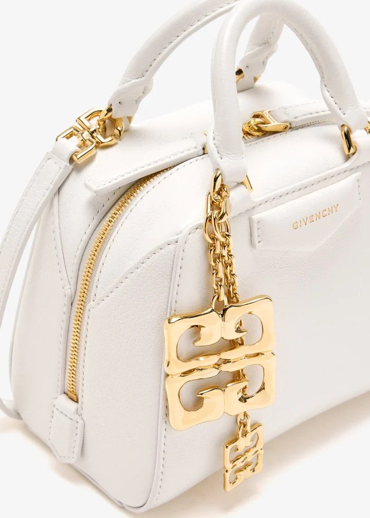 Givenchy os11x1225 Size: OS / Nano Antigona Cube Bag in Ivory Size ONE SIZE - 2 Thumbnail