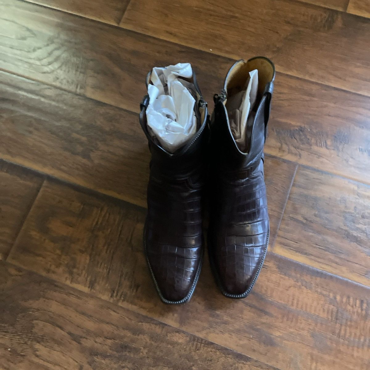 Lucchese Rare Lucchese Cowboy Boot 10 Elliot Nile crocodile Western Size US 10 / EU 43 - 11 Thumbnail