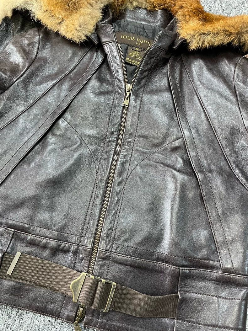 Louis Vuitton Louis Vuitton Leather jacket 2503-Nextarrow Size XS / US 0-2 / IT 36-38 - 7 Thumbnail