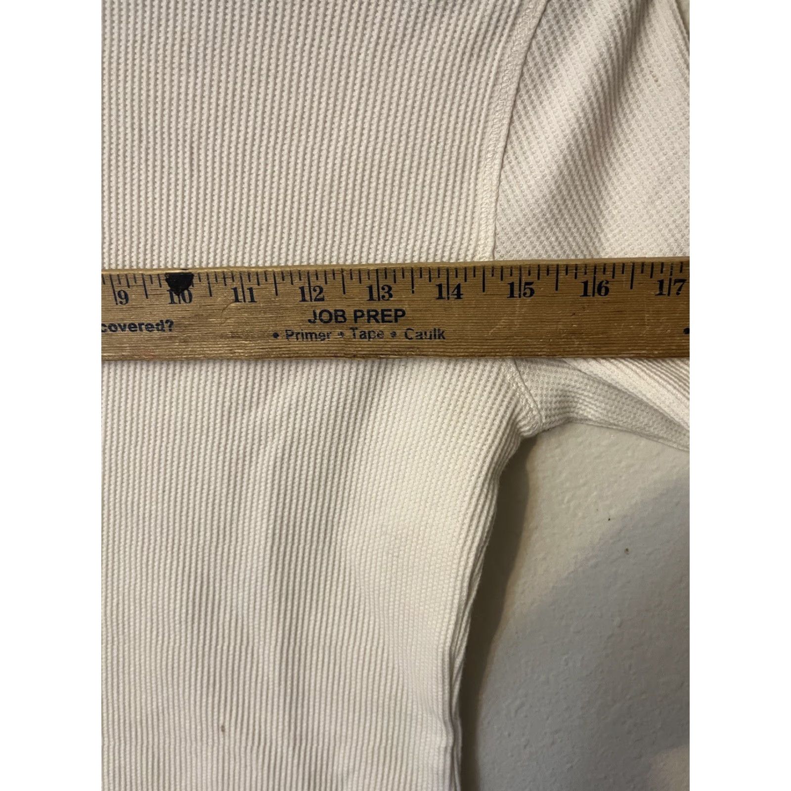Calvin Klein Calvin Klein Performance Top Small White Waffle Mock Neck Size S / US 4 / IT 40 - 5 Thumbnail