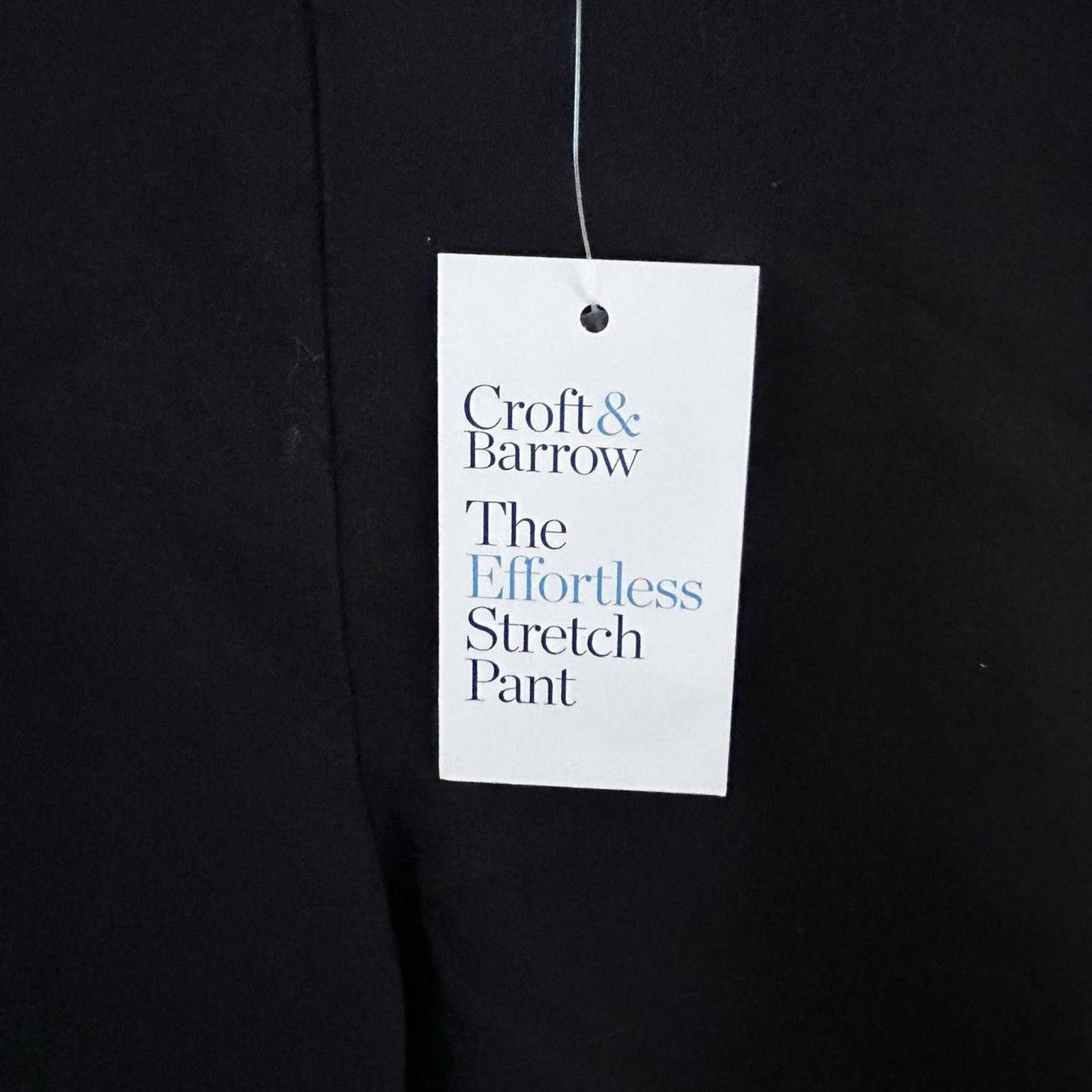 Croft & Barrow Croft & Barrow Women's Black Trousers Work Place sz 8 NWT Size 30" / US 8 / IT 44 - 2 Thumbnail