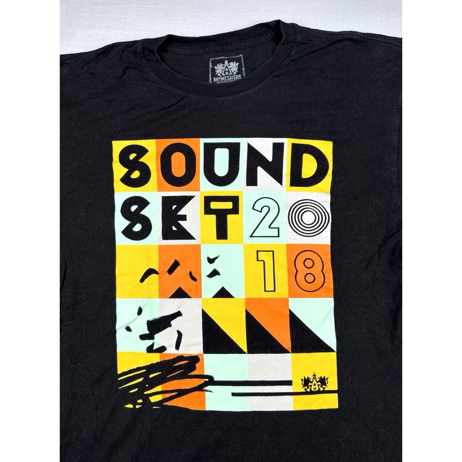 Vintage Rhymesayers Soundset 2018 Hip Hop Festival Rap T Shirt XL Mens Size US XL / EU 56 / 4 - 2 Thumbnail